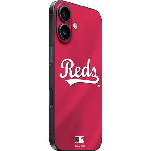 MLB Cincinnati Reds Alternate/Away Jersey iPhone 17 Skin