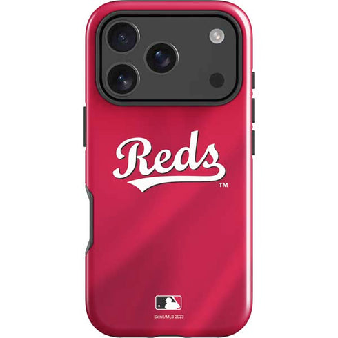 MLB Cincinnati Reds Alternate/Away Jersey iPhone 18 Pro Impact Case