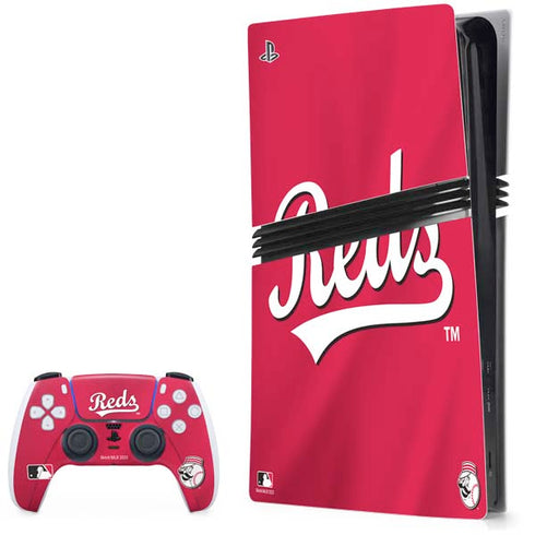 MLB Cincinnati Reds Alternate/Away Jersey PS5 Pro Bundle Skin