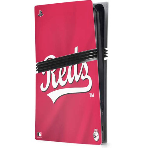 MLB Cincinnati Reds Alternate/Away Jersey PS5 Pro Console Skin