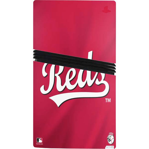 MLB Cincinnati Reds Alternate/Away Jersey PS5 Pro Console Skin
