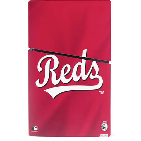 MLB Cincinnati Reds Alternate/Away Jersey PS5 Slim Digital Edition Console Skin