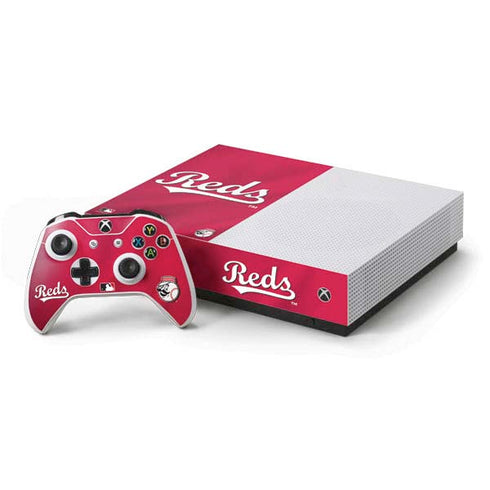 MLB Cincinnati Reds Alternate/Away Jersey Xbox One S All-Digital Edition Bundle Skin