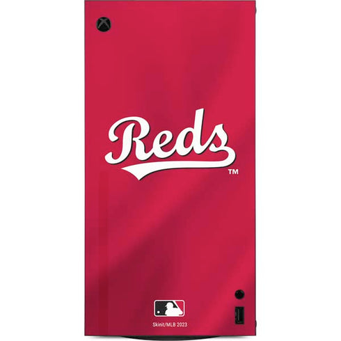 MLB Cincinnati Reds Alternate/Away Jersey XBox Series X Digital Edition Console Skin
