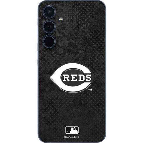 MLB Cincinnati Reds Dark Wash Galaxy A35 5G Skin