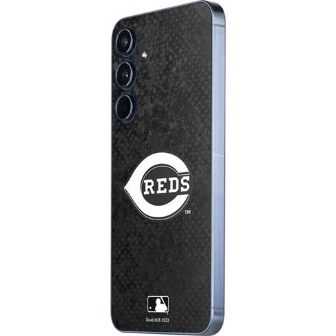 MLB Cincinnati Reds Dark Wash Galaxy A35 5G Skin