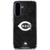 MLB Cincinnati Reds Dark Wash Galaxy A36 5G Clear Case