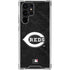MLB Cincinnati Reds Dark Wash Galaxy S23 Ultra Clear Case