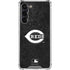 MLB Cincinnati Reds Dark Wash Galaxy S24 FE Clear Case