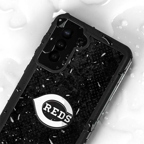 MLB Cincinnati Reds Dark Wash Galaxy S24 Plus Waterproof Case