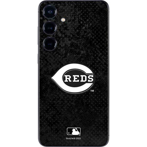 MLB Cincinnati Reds Dark Wash Galaxy S24 Skin