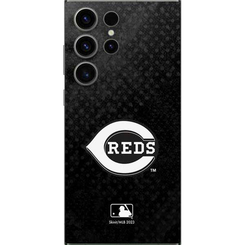 MLB Cincinnati Reds Dark Wash Galaxy S24 Ultra Skin