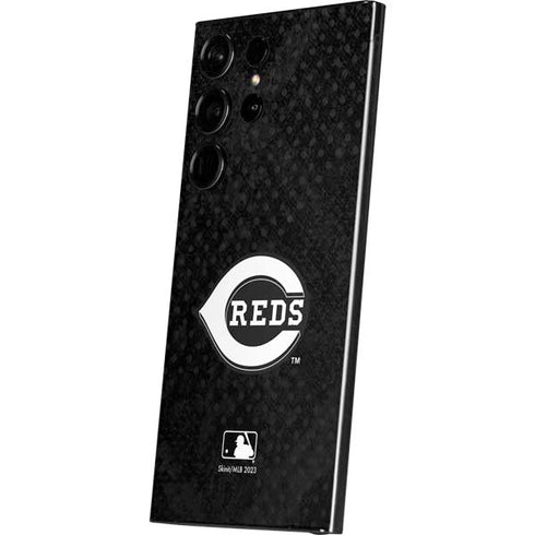 MLB Cincinnati Reds Dark Wash Galaxy S24 Ultra Skin