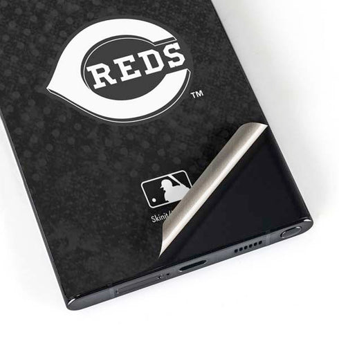 MLB Cincinnati Reds Dark Wash Galaxy S25 Ultra Skin
