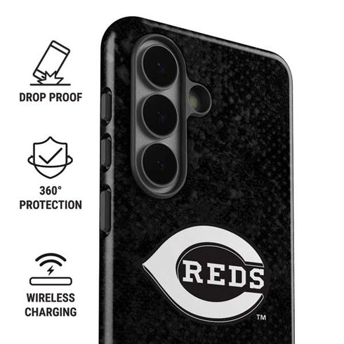 MLB Cincinnati Reds Dark Wash Galaxy S26 Impact Case