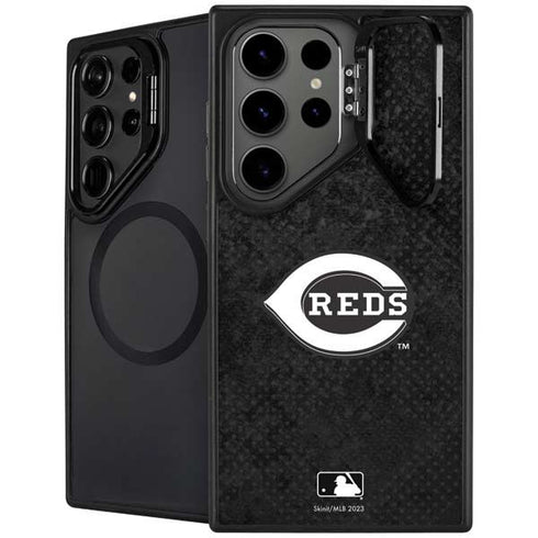 MLB Cincinnati Reds Dark Wash Galaxy S26 Ultra Kickstand Case