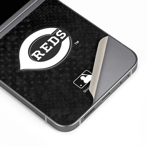 MLB Cincinnati Reds Dark Wash Galaxy Z Flip6 Skin