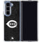 MLB Cincinnati Reds Dark Wash Galaxy Z Fold5 5G Clear Case