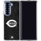 MLB Cincinnati Reds Dark Wash Galaxy Z Fold6 Clear Case