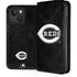 MLB Cincinnati Reds Dark Wash iPhone 15 Folio Case