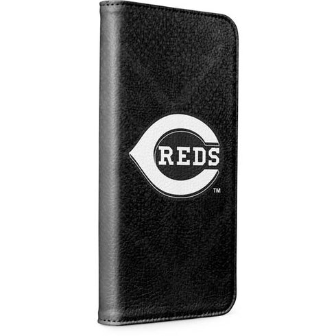 MLB Cincinnati Reds Dark Wash iPhone 15 Plus Folio Case