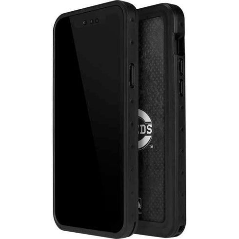 MLB Cincinnati Reds Dark Wash iPhone 15 Plus Waterproof Case