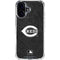 MLB Cincinnati Reds Dark Wash iPhone 16 Clear Case
