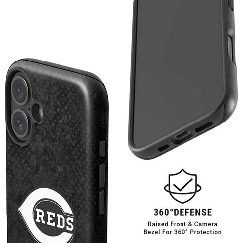 MLB Cincinnati Reds Dark Wash iPhone 16 Magsafe Impact Case