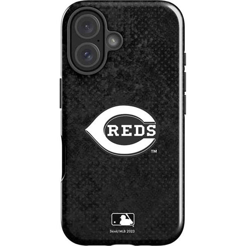 MLB Cincinnati Reds Dark Wash iPhone 16 Plus Impact Case