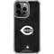 MLB Cincinnati Reds Dark Wash iPhone 16 Pro Clear Case