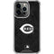 MLB Cincinnati Reds Dark Wash iPhone 16 Pro Max Clear Case
