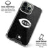 MLB Cincinnati Reds Dark Wash iPhone 16 Pro Max Clear Case