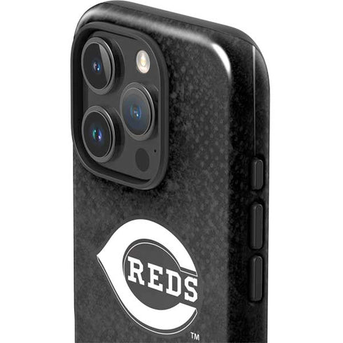MLB Cincinnati Reds Dark Wash iPhone 16 Pro Max Impact Case