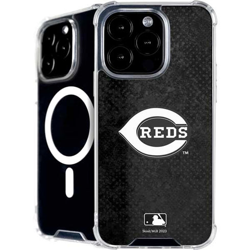 MLB Cincinnati Reds Dark Wash iPhone 16 Pro Max MagSafe Case