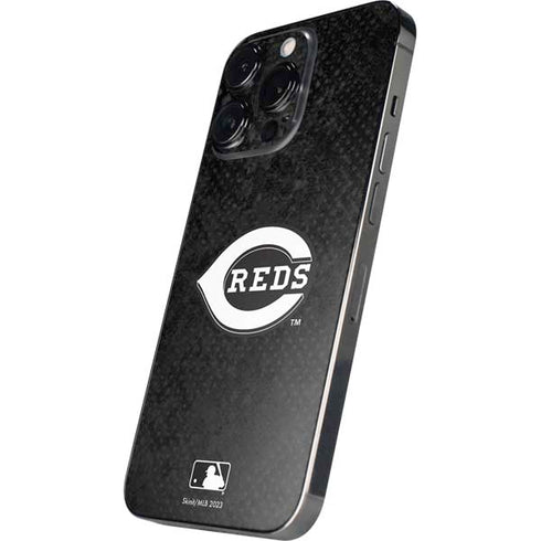MLB Cincinnati Reds Dark Wash iPhone 16 Pro Max Skin