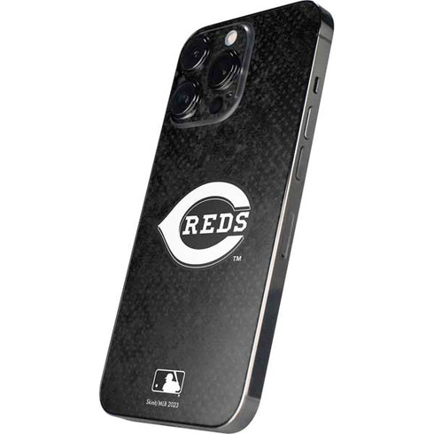 MLB Cincinnati Reds Dark Wash iPhone 16 Pro Skin