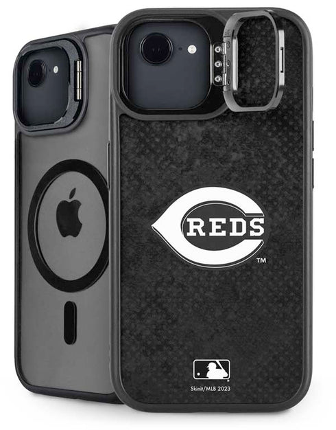 MLB Cincinnati Reds Dark Wash iPhone 16e Kickstand Case