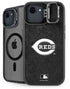 MLB Cincinnati Reds Dark Wash iPhone 16e Kickstand Case