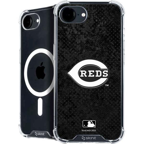 MLB Cincinnati Reds Dark Wash iPhone 16e MagSafe Case