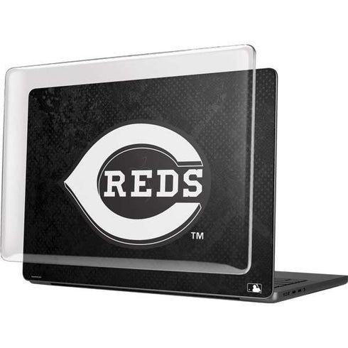 MLB Cincinnati Reds Dark Wash MacBook Pro 14in (2021-24) Case plus Skin