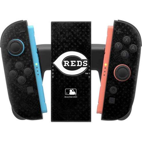 MLB Cincinnati Reds Dark Wash Nintendo Switch 2 (2025) Joy-Con Controller Skin