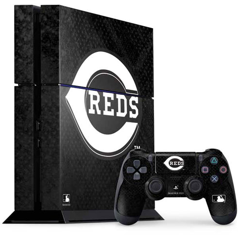 MLB Cincinnati Reds Dark Wash PlayStation PS4 Skins