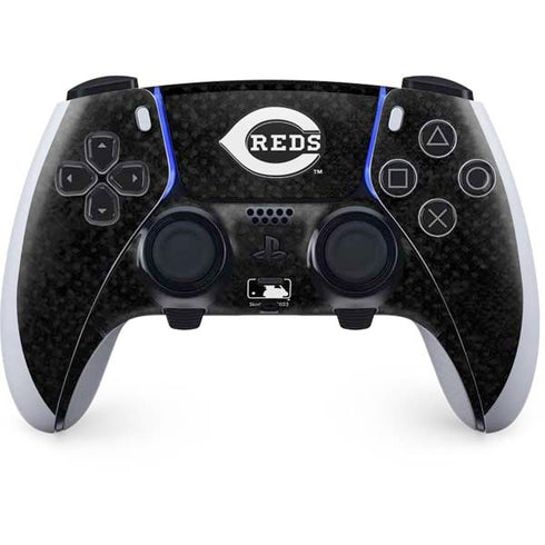 MLB Cincinnati Reds Dark Wash PS5 DualSense Edge Pro Controller Skin