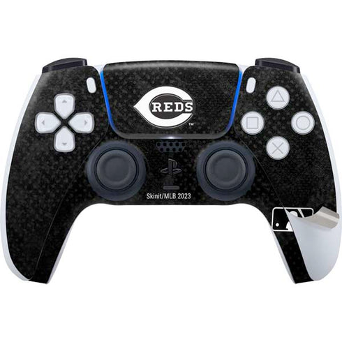 MLB Cincinnati Reds Dark Wash PS5 Pro Disk Bundle Skin