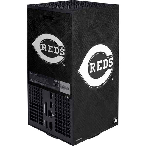 MLB Cincinnati Reds Dark Wash Xbox Series X Bundle Skin