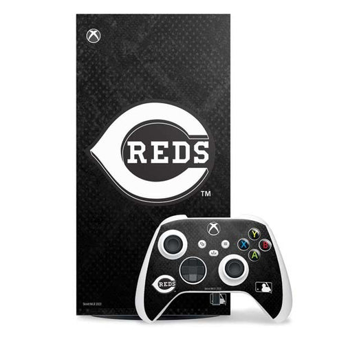 MLB Cincinnati Reds Dark Wash Xbox Series X Skins