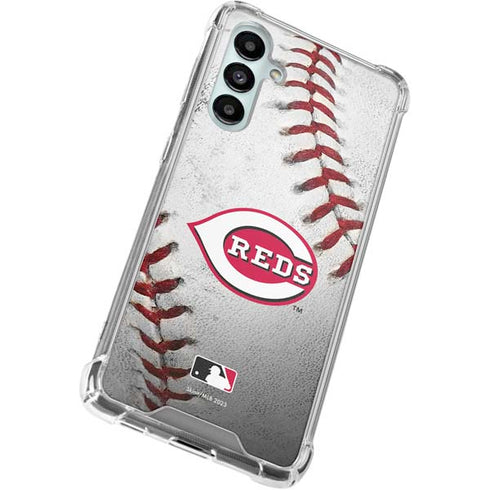 MLB Cincinnati Reds Game Ball Galaxy A16 5G Clear Case