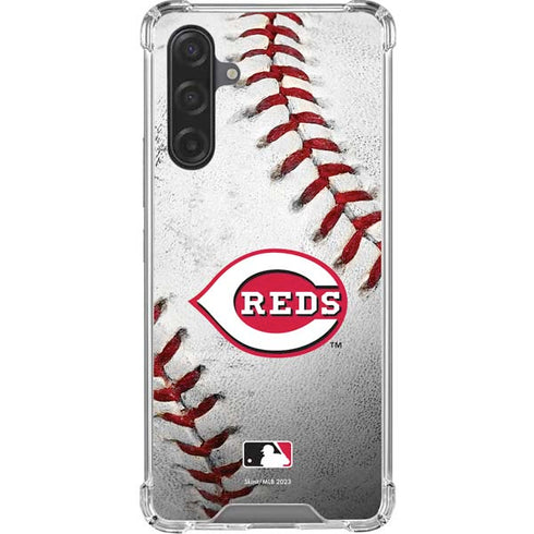 MLB Cincinnati Reds Game Ball Galaxy A17 Clear Case