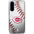 MLB Cincinnati Reds Game Ball Galaxy A36 5G Clear Case