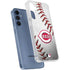 MLB Cincinnati Reds Game Ball Galaxy A55 5G Clear Case